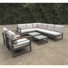 MARILIAN Set Σαλόνι Κήπου Πολυμορφικό 6τεμ Μέταλλο Βαφή Ανθρακί Μαξιλάρια Γκρι c473452 MARILIAN Set Σαλόνι Κήπου Πολυμορφικό 6τεμ Μέταλλο Βαφή Ανθρακί Μαξιλάρια Γκρι c473452