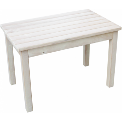Τραπέζι σταθερό χαμηλό άσπρο 50*70 230pi