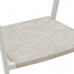 Πολυθρόνα κήπου Glisten pakoworld rattan μπεζ-λευκό 57x60x78εκ c473754