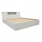 Κρεβάτι διπλό OLYMPUS pakoworld σε χρώμα antique λευκό 160x200εκ c473813