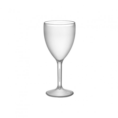 Ποτήρι πλαστικό PC Polycarbonate Κολωνάτο διάφανο πάγου 320ml - Σετ 10 c473862