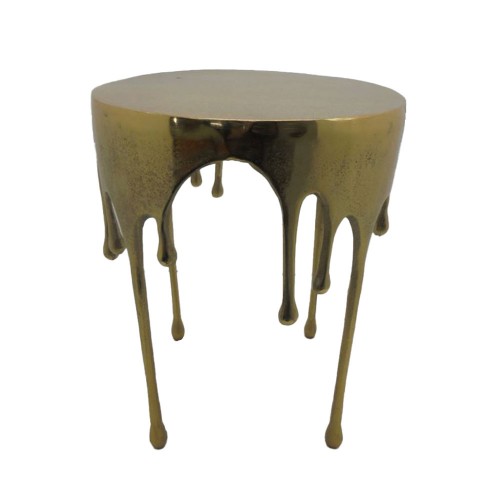 DROP SIDE TABLE ΧΡΥΣΟ 43 25x43 25xH56cm c473983