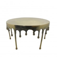 DROP COFFEE TABLE ΧΡΥΣΟ 75x75xH40 5cm c473985