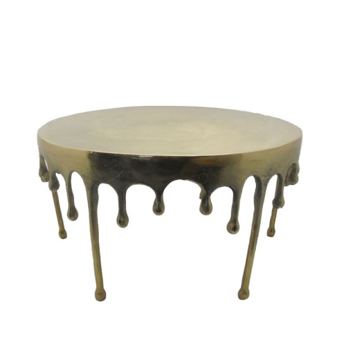 DROP COFFEE TABLE ΧΡΥΣΟ 75x75xH40 5cm c473985