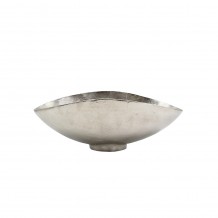 FLOW ΜΠΩΛ ΑΛΟΥΜΙΝΙΟ ΑΣΗΜΙ 43x25xH16cm c474377