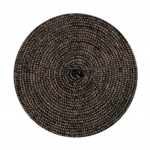 DEL MAR ΣΟΥΠΛΑ ΓΙΟΥΤΑ ΜΑΥΡΟ D38xH0 5cm c474676