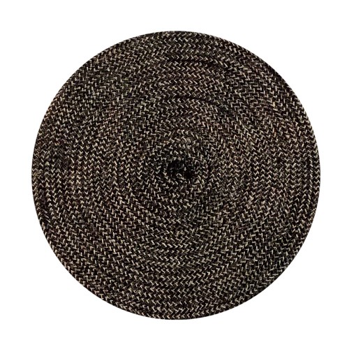 DEL MAR ΣΟΥΠΛΑ ΓΙΟΥΤΑ ΜΑΥΡΟ D38xH0 5cm c474676