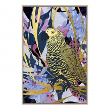 TROPICAL PARROT ΠΙΝΑΚΑΣ ΚΑΜΒΑΣ ΠΟΛΥΧΡΩΜΟ ΞΥΛΟ ΚΟΡΝΙΖΑ ΦΥΣΙΚΟ 82 6x122 6xH4 3cm c474803 TROPICAL PARROT ΠΙΝΑΚΑΣ ΚΑΜΒΑΣ ΠΟΛΥΧΡΩΜΟ ΞΥΛΟ ΚΟΡΝΙΖΑ ΦΥΣΙΚΟ 82 6x122 6xH4 3cm c474803