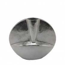 KALIA ΒΑΖΟ ΑΛΟΥΜΙΝΙΟ SILVER NICKEL 26 75x7 5xH26 75cm c475016