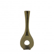 ADEL ΒΑΖΟ ΑΛΟΥΜΙΝΙΟ ΧΡΥΣΟ 16 5x5xH45 75cm c475040 ADEL ΒΑΖΟ ΑΛΟΥΜΙΝΙΟ ΧΡΥΣΟ 16 5x5xH45 75cm c475040