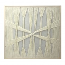 WALK WILD ΠΙΝΑΚΑΣ ΞΥΛΟ ΛΕΥΚΟ ΝΗΜΑ ΚΟΡΝΙΖΑ ΛΕΥΚΟ 80x80xH3cm c475070 WALK WILD ΠΙΝΑΚΑΣ ΞΥΛΟ ΛΕΥΚΟ ΝΗΜΑ ΚΟΡΝΙΖΑ ΛΕΥΚΟ 80x80xH3cm c475070