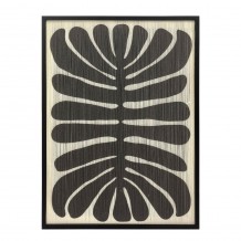 LIVE BOLDLY A ΠΙΝΑΚΑΣ ΞΥΛΟ ΜΑΥΡΟ ΜΠΕΖ ΚΟΡΝΙΖΑ ΜΑΥΡΟ 60x80xH3cm c475077