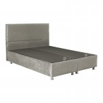 Κρεβάτι Rizko pakoworld διπλό με αποθηκευτικό χώρο κρεμ 160x200εκ c475182
