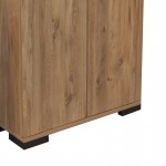 Ντουλάπι Yven pakoworld oak μελαμίνης 65x32x83εκ c475607