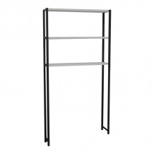 Έπιπλο πλυντηρίου Bothy pakoworld oak-μαύρο μελαμίνης 70x21x150εκ c475651 Έπιπλο πλυντηρίου Bothy pakoworld oak-μαύρο μελαμίνης 70x21x150εκ c475651