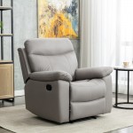 MADE ΠΟΛΥΘΡΟΝΑ RECLINER GREZ 95x95xH99cm c475684