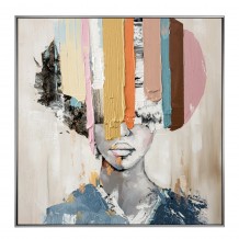 COLORFUL WOMAN 1 ΠΙΝΑΚΑΣ ΚΑΜΒΑΣ ΠΟΛΥΧΡΩΜΟ ΞΥΛΟ ΚΟΡΝΙΖΑ ΑΣΗΜΙ 80x80xH5cm c476021 COLORFUL WOMAN 1 ΠΙΝΑΚΑΣ ΚΑΜΒΑΣ ΠΟΛΥΧΡΩΜΟ ΞΥΛΟ ΚΟΡΝΙΖΑ ΑΣΗΜΙ 80x80xH5cm c476021