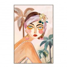 TROPICAL LADY 1 ΠΙΝΑΚΑΣ ΚΑΜΒΑΣ ΠΟΛΥΧΡΩΜΟ ΞΥΛΟ ΚΟΡΝΙΖΑ ΦΥΣΙΚΟ 60x90xH5cm c476039 TROPICAL LADY 1 ΠΙΝΑΚΑΣ ΚΑΜΒΑΣ ΠΟΛΥΧΡΩΜΟ ΞΥΛΟ ΚΟΡΝΙΖΑ ΦΥΣΙΚΟ 60x90xH5cm c476039