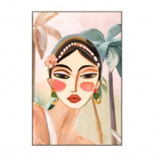 TROPICAL LADY 2 ΠΙΝΑΚΑΣ ΚΑΜΒΑΣ ΠΟΛΥΧΡΩΜΟ ΞΥΛΟ ΚΟΡΝΙΖΑ ΦΥΣΙΚΟ 60x90xH5cm c476040 TROPICAL LADY 2 ΠΙΝΑΚΑΣ ΚΑΜΒΑΣ ΠΟΛΥΧΡΩΜΟ ΞΥΛΟ ΚΟΡΝΙΖΑ ΦΥΣΙΚΟ 60x90xH5cm c476040