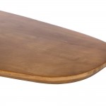 LEVEL COFFEE TABLE ΦΥΣΙΚΟ ΜΑΥΡΟ 95x65xH48cm c476367