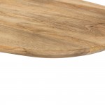 LEVEL COFFEE TABLE ΦΥΣΙΚΟ ΜΑΥΡΟ 95x65xH48cm c476368