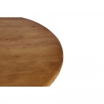 SAVOA COFFEE TABLE ΦΥΣΙΚΟ 80x80xH45cm c476370