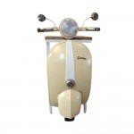 MINI VESPA SIDE TABLE ΜΕ ΡΑΦΙΑ CREAM ΛΕΥΚΟ ΦΥΣΙΚΟ 61x45xH88cm c476467