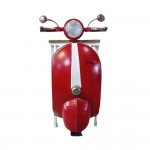 MINI VESPA SIDE TABLE ΜΕ ΡΑΦΙΑ ΚΟΚΚΙΝΟ ΛΕΥΚΟ ΦΥΣΙΚΟ 61x45xH88cm c476469