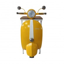MINI VESPA SIDE TABLE ΜΕ ΡΑΦΙΑ ΚΙΤΡΙΝΟ ΛΕΥΚΟ ΦΥΣΙΚΟ 61x45xH88cm c476470 MINI VESPA SIDE TABLE ΜΕ ΡΑΦΙΑ ΚΙΤΡΙΝΟ ΛΕΥΚΟ ΦΥΣΙΚΟ 61x45xH88cm c476470