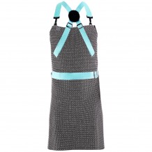 Ανοξείδωτη ποδιά ασφαλείας 60x80cm 7mm με τεχνολογία συγκόλλησης MICROPLASMA c476492