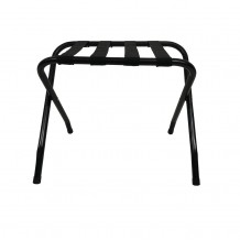 Aναδιπλούμενη μπαγκαζιέρα μεταλλική μαύρη 40x61xΥ48cm c476677