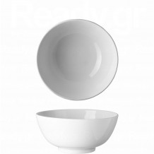 Σαλατιέρα πορσελάνης σειρά Fiesta λευκή 23cm Σετ 6 c476686