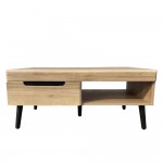 GRIF COFFEE TABLE ΦΥΣΙΚΟ ΜΑΥΡΟ ΜΑΥΡΟ 107x67xH46cm c476824