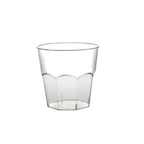 Πλαστικό ποτήρι PS μίας χρήσης 25cl διαφανές Σετ 50 c476971