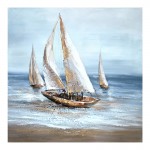 Πίνακας σε καμβά Sailer Inart 100x3x100εκ c477039