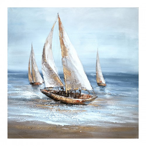 Πίνακας σε καμβά Sailer Inart 100x3x100εκ c477039