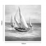 Πίνακας σε καμβά Sailer Inart 100x3x100εκ c477039