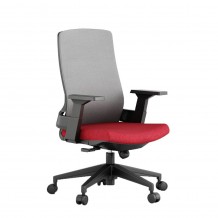 BOLD ΚΑΡΕΚΛΑ ΓΡΑΦΕΙΟΥ ΓΚΡΙ ΣΚΟΥΡΟ BORDEAUX 60x63xH108cm c477056