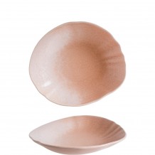 Πιάτο Βαθύ πορσελάνης 27cm 1700cc Blush Tone BONNA Σετ 6 c477170