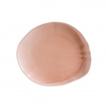 Πιατέλα οβάλ πορσελάνης ακανόνιστο σχήμα 30cm Blush Tone BONNA Σετ 6 c477171