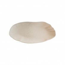 Πιατέλα Ρηχή πορσελάνης 31cm ακανόνιστο σχήμα Sahara Tone BONNA Σετ 12 c477215