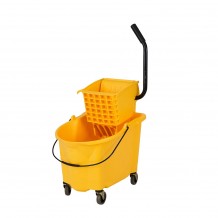 Καρότσι για σφουγγάρισμα με πρέσα στίφτη και 1 κουβά 28 λίτρων 56x38xΥ89cm 5 8Kg c477234