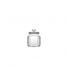 Γυάλινο Βάζο με καπάκι 90cl Y12 5cm Pasabahce Σετ 4 c477331