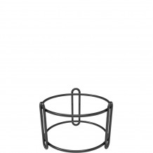 Squillo Μεταλλικό Buffet Riser για Στοιβαζόμενο Φ17x10h Μαύρο Ματ c477409