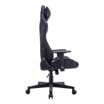 Καρέκλα γραφείου gaming Mazol pakoworld pu μαύρο 66x56x135εκ c477496