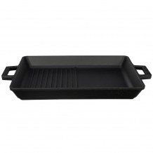 Cast iron τηγάνι ψηστιέρα μαύρο ορθογώνιο 26x32cm σμάλτο 1 στρώσεως 1 ψήσιμo 3 6kg LAVA c477507 Cast iron τηγάνι ψηστιέρα μαύρο ορθογώνιο 26x32cm σμάλτο 1 στρώσεως 1 ψήσιμo 3 6kg LAVA c477507