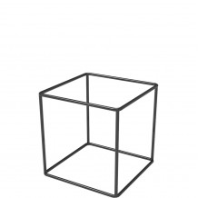 Scamo Κύβος Μεταλλικό Buffet Riser 18x18x18h Μαύρο Ματ c477664 Scamo Κύβος Μεταλλικό Buffet Riser 18x18x18h Μαύρο Ματ c477664