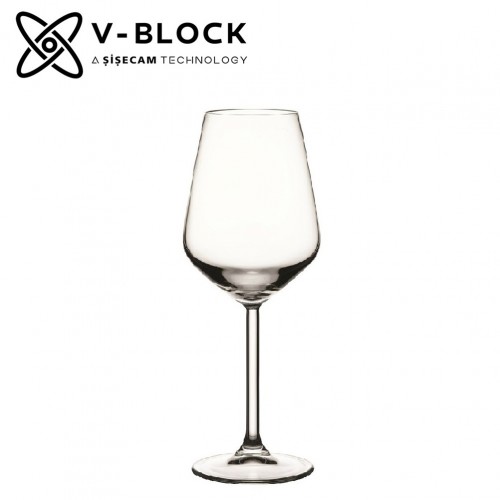 Γυάλινο Ποτήρι Κρασιού 35cl Φ8 3xΥ22cm Pasabahce Σετ 6 c477822