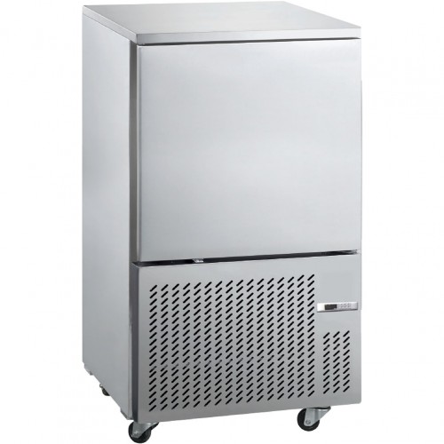 Ψυγείο Blast Chiller Shock Freezing άμεσης ψύξης INOX 18 10 για 10 x GN1 1 980W 80x80x149cm Karamco c477946