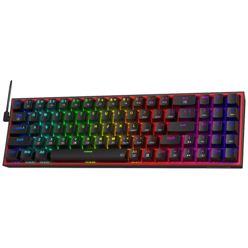 Gaming πληκτρολόγιο Redragon K628 RGB Pollux Black c477950